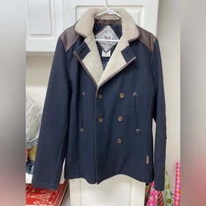 Bellfield wool pea coat